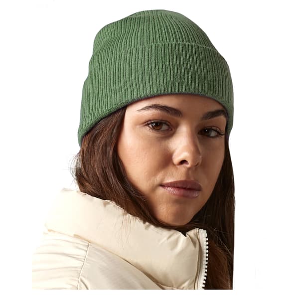Beechfield Unisex Ribbad Polylana Mössa One Size Olive G Olive Green One Size