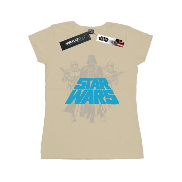 Star Wars Dam/Dam Vintage Empire Cotton T-Shirt S Sand Sand S
