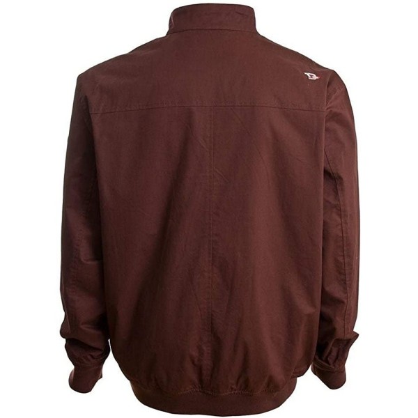 D555 Herr Windsor Kingsize Cotton Harrington Jacka XXL Burgund Burgundy XXL