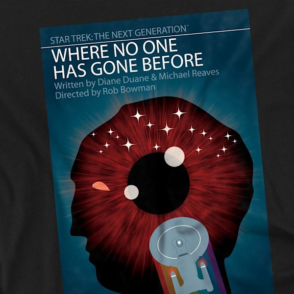 Star Trek Herr The Next Generation Säsong 1 Avsnitt 6 T-Shirt L Black L