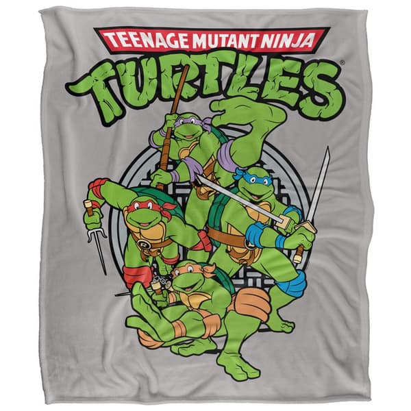 TMNT Silky Group Supersoft Filt En Storlek Flerfärgad Multicoloured One Size