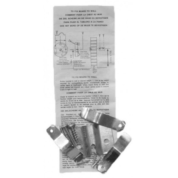 Carta Sport Dartboard Bracket One Size Silver Silver One Size