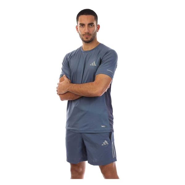 Adidas Climacool T-shirt för män L Marinblå Navy L