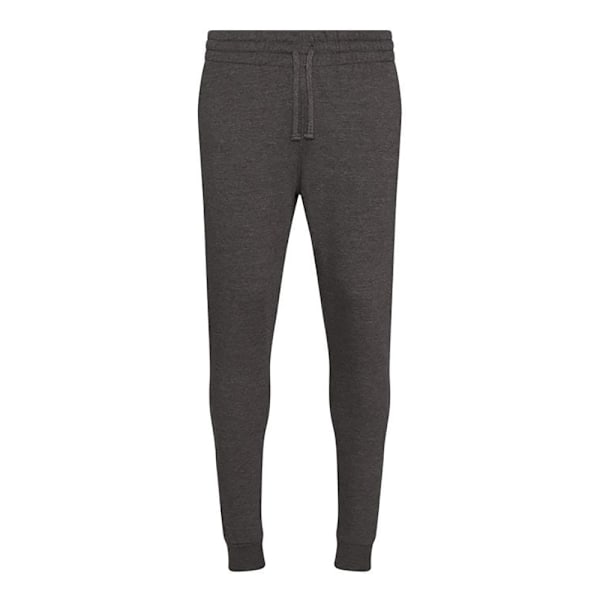 AWDis Hoods Herr Tapered Joggingbyxor XL Charcoal Charcoal XL