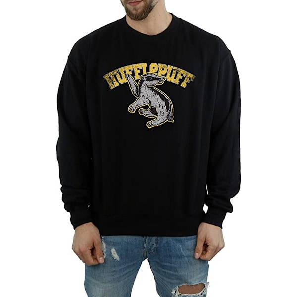 Harry Potter Herr Hufflepuff Bomullströja S Svart Black S