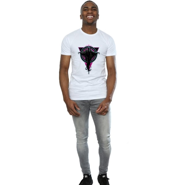 Harry Potter Neon Dementorer T-shirt för män 3XL Vit White 3XL