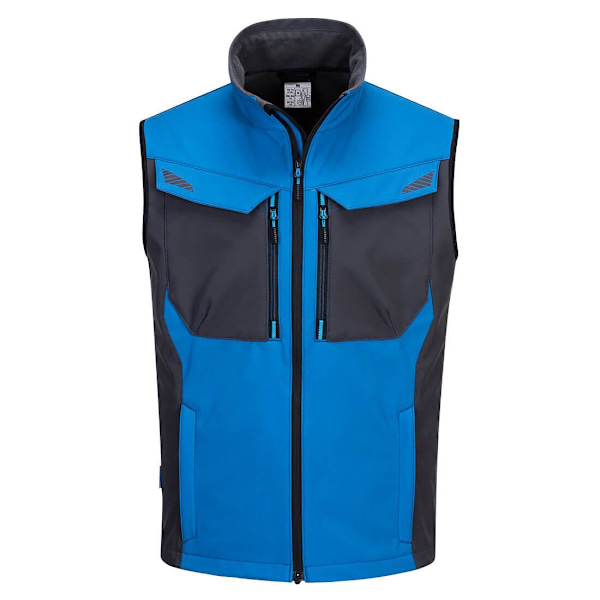 Portwest Herr WX3 Softshell Gilet M Persisk Blå Persian Blue M