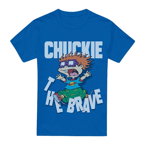 Rugrats Herr Chuckie The Brave T-Shirt L Kungsblå Royal Blue L