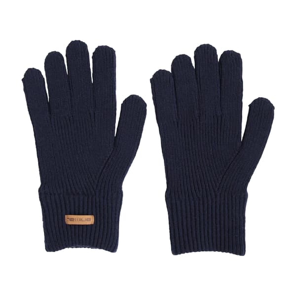 Animal Unisex Vuxen Rowan Stickade Handskar One Size Marinblå Navy One Size