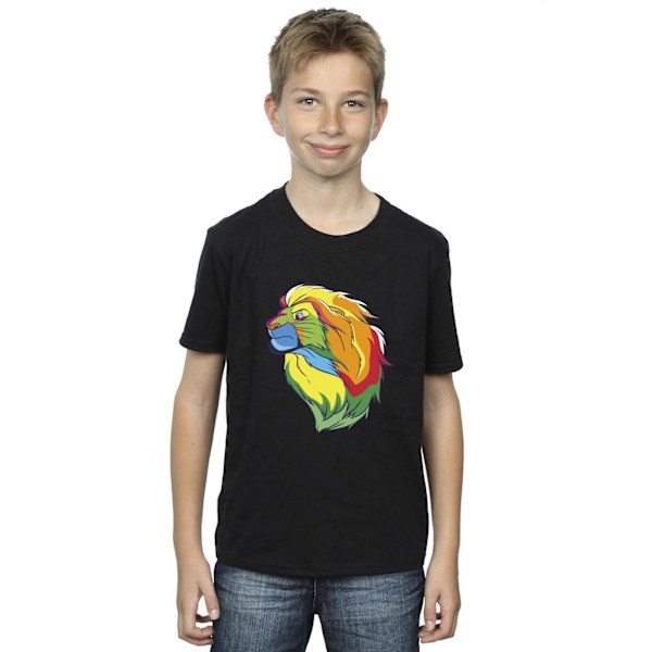 Disney Boys The Lion King Colours T-shirt 12-13 år Svart Black 12-13 Years