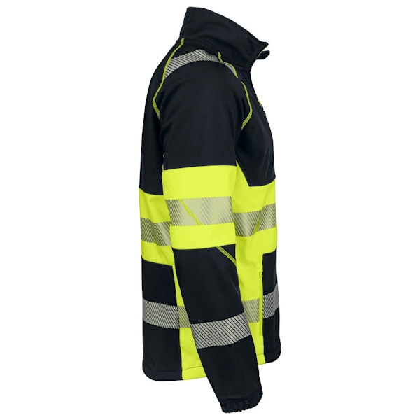 Projob Herr Hög Synlighet Soft Shell Jacka M Gul/Svart Yellow/Black M