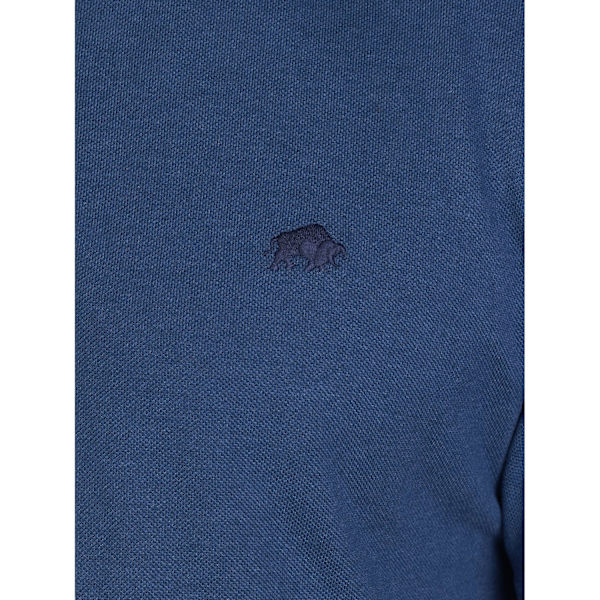 Raging Bull Herrarnas Klassiska Organiska Polotröja M Denim Denim M
