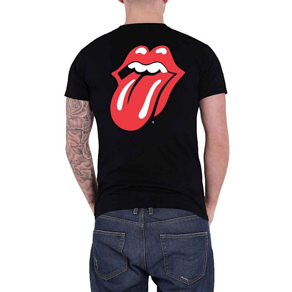 The Rolling Stones Unisex Adult Classic Tongue T-Shirt M Svart Black M