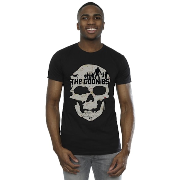 The Goonies Herr T-shirt med dödskallekarta M Svart Black M