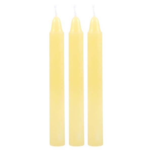 Something Different Magic Happiness Spell Candles (3-pack) O Yellow One Size
