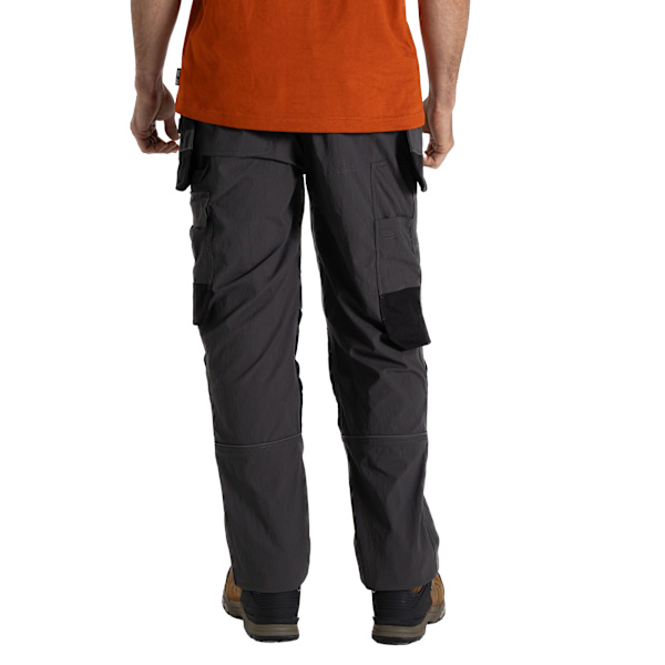 Craghoppers Herr Sheffield Holster Stretch Arbetsbyxor 36R Ca Carbon Grey/Black 36R