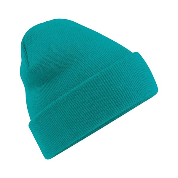 Beechfield Mjuk Feel Stickad Vintermössa One Size Smaragd Emerald One Size