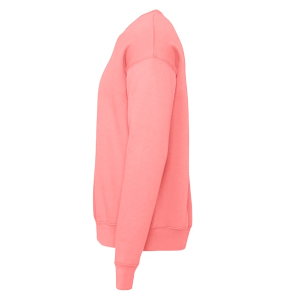Bella + Canvas Unisex Drop Shoulder Sweatshirt M Rosa Pink M