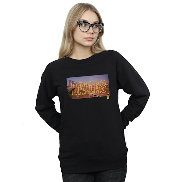 Dallas Dam/Kvinnor Öppningskrediter Sweatshirt L Svart Black L