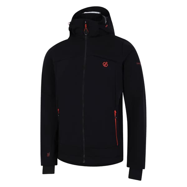 Dare 2B Mountaineer Softshelljacka för män S Svart Black S