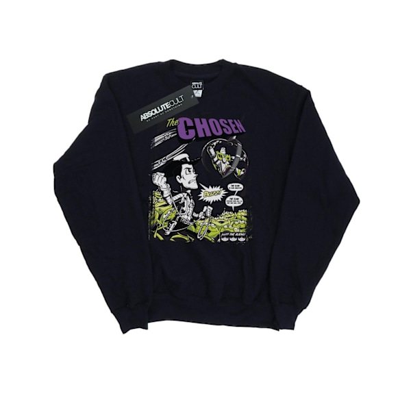 Disney Dam/Kvinnor Toy Story Comic Cover Sweatshirt L Svart Black L