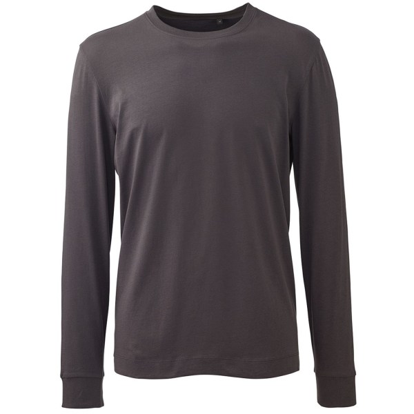 Anthem Långärmad T-shirt för män M Kolgrå Charcoal Grey M