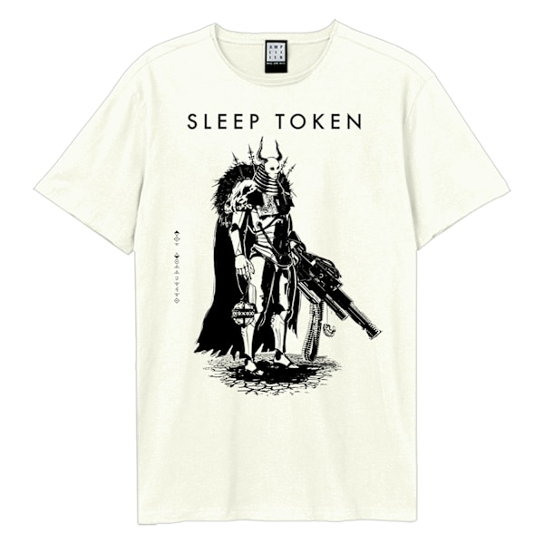 Amplified Unisex Vuxen The Summoning Sleep Token T-shirt M Vint Vintage White M