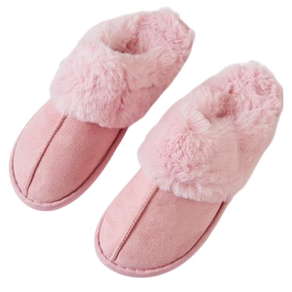 Threadbare Dam Solace Mocka Mule Tofflor 3 UK Rosa Pink 3 UK