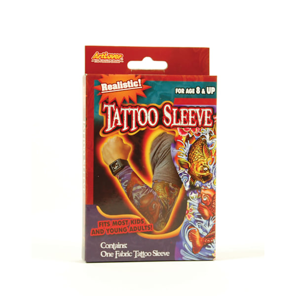 Artlover Kids Realistic Fabric Tattoo Sleeve One Size Multicolo Multicoloured One Size
