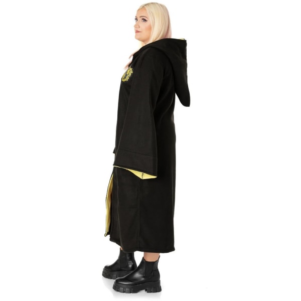 Harry Potter Unisex Vuxen Hufflepuff Replica Klänning One Size Blac Black/Yellow One Size