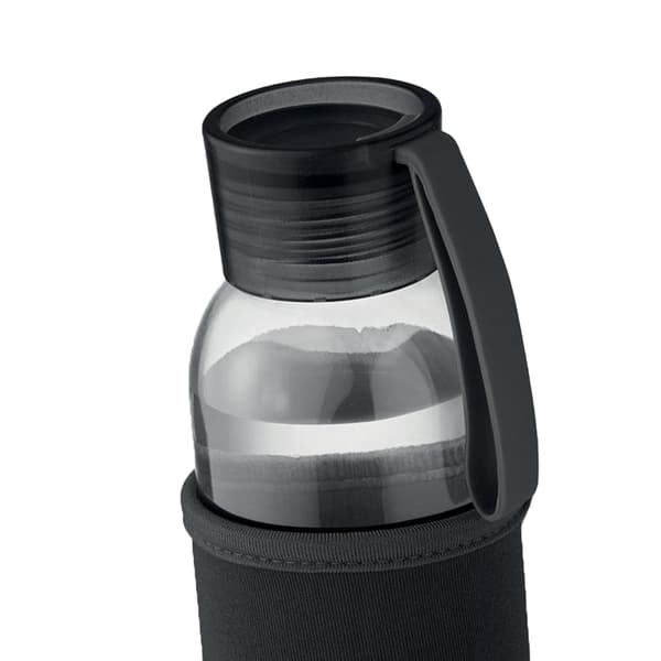 MidOcean Ebor Återvunnet Glas 500ml Flaska One Size Svart Black One Size