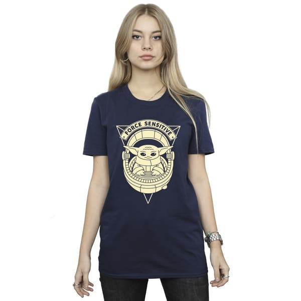 Star Wars Dam/Dam The Mandalorian Grogu Force Sensitive C Navy Blue S