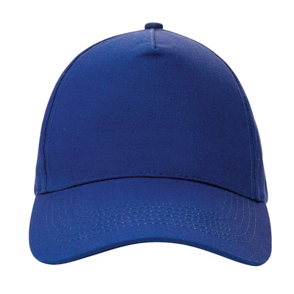 XD Collection 5 Panel Bomull Återvunnen Keps One Size Blå Blue One Size