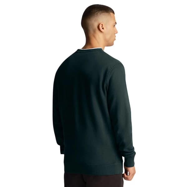Lyle & Scott Herr Ordinate Logo Bomullströja S Grön Green S