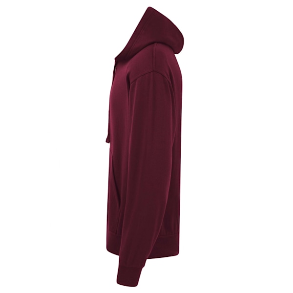 Ultimate Everyday Apparel Unisex Vuxen Hoodie S Bourgogne Burgundy S