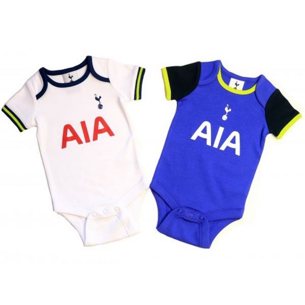 Tottenham Hotspur FC Baby (paket med 2) 12-18 månader Whi White/Blue 12-18 Months