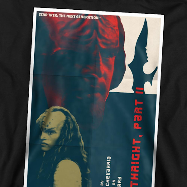 Star Trek Unisex Vuxen The Next Generation Säsong 6 Avsnitt 17 Black XXL