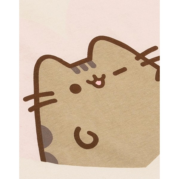 Pusheen Dam/Dam Purrfect Katt Crop Top 3XL Cream Cream 3XL