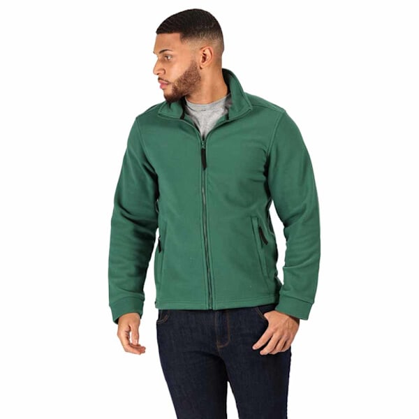 Regatta Professional Herr Full Zip Fleecejacka S Flaskgrön Bottle Green S