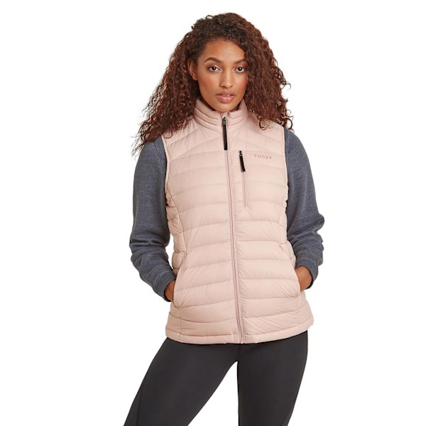 TOG24 Dam/Dam Drax Dun Gilet 10 UK Rose Pink Rose Pink 10 UK