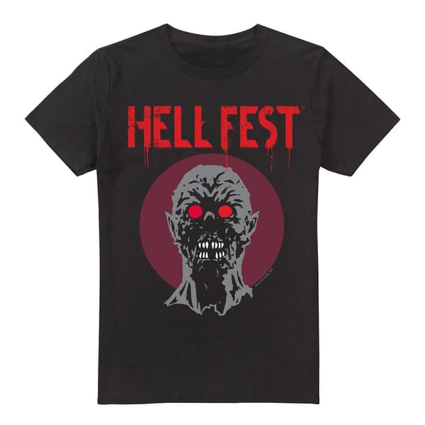 Hell Fest Herr Logotyp T-shirt S Svart Black S