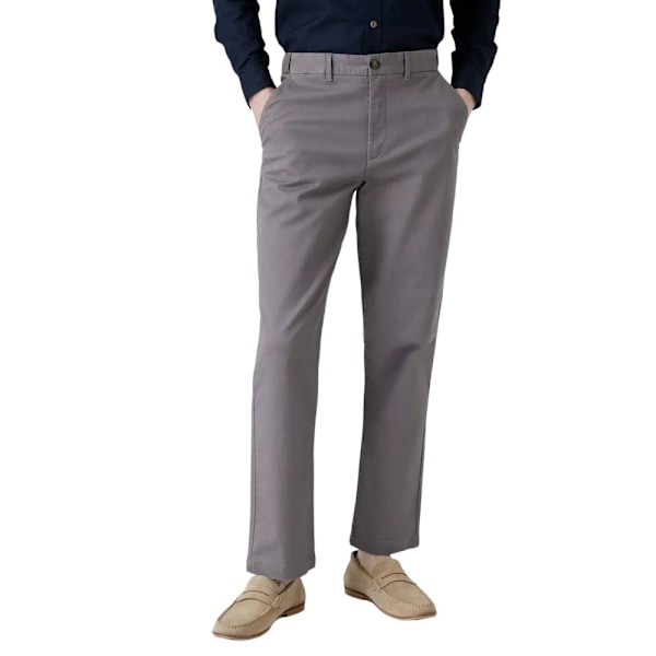 Maine Premium Chinos 34R Grå Grey 34R