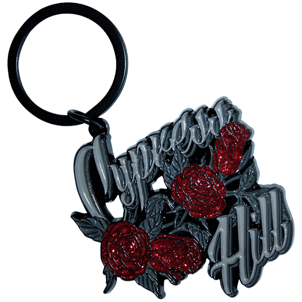 Cypress Hill Roses Logo Nyckelring One Size Grå/Röd Grey/Red One Size
