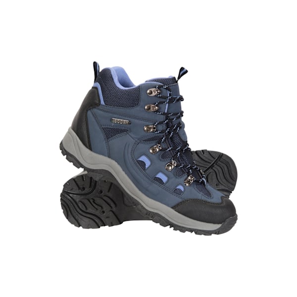 Mountain Warehouse Dam/Damer Adventurer Vattentäta Vandringskängor Navy 6 UK