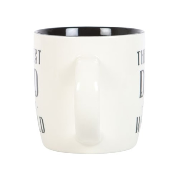 Something Different The Best Dad In The World Mug One Size Whit White/Black One Size