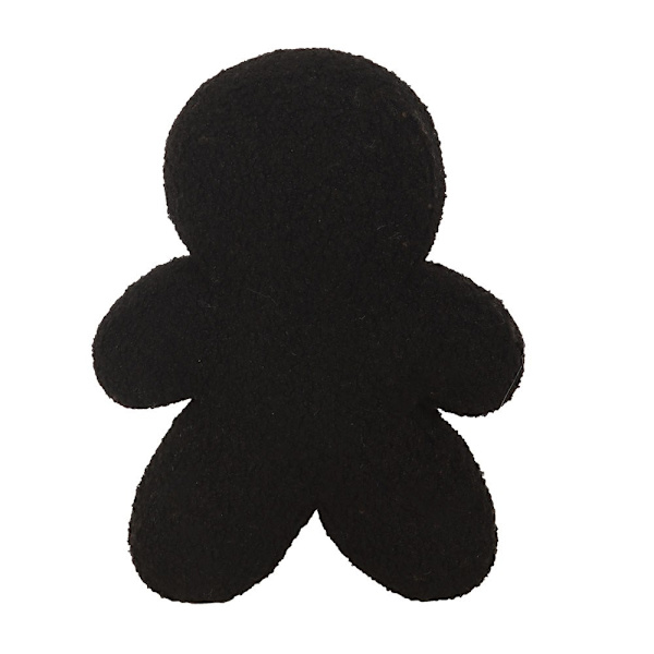 Something Different Bouclé Pepparkaksgubbe Kudde One Size Bla Black One Size