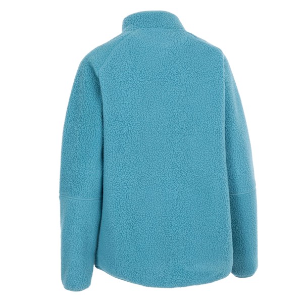 Trespass Dam/Kvinnor Quake Läder Trim Fleece Jacka XS Stor Storm Blue XS