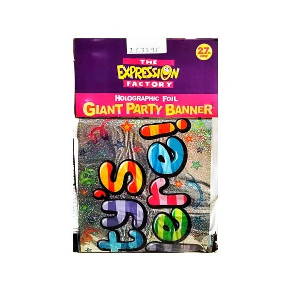 The Expressions Factory Giant Banner One Size Multicoloured Multicoloured One Size