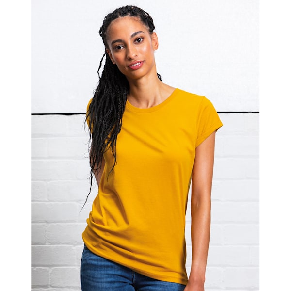 Mantis Dam/Kvinnor Rullärm Tee M Senap Mustard M