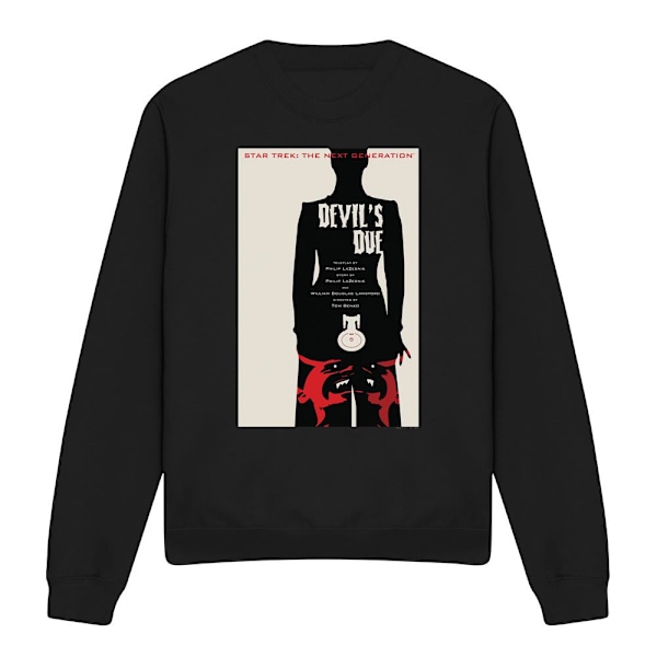 Star Trek Unisex Vuxen The Next Generation Säsong 4 Avsnitt 13 Black XXL
